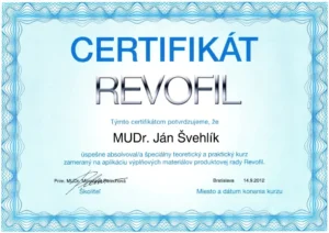 2012 AplikaciaVyplnovychMaterialovREVOFIL